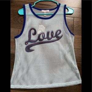 Weavers Netted Love Tank Top